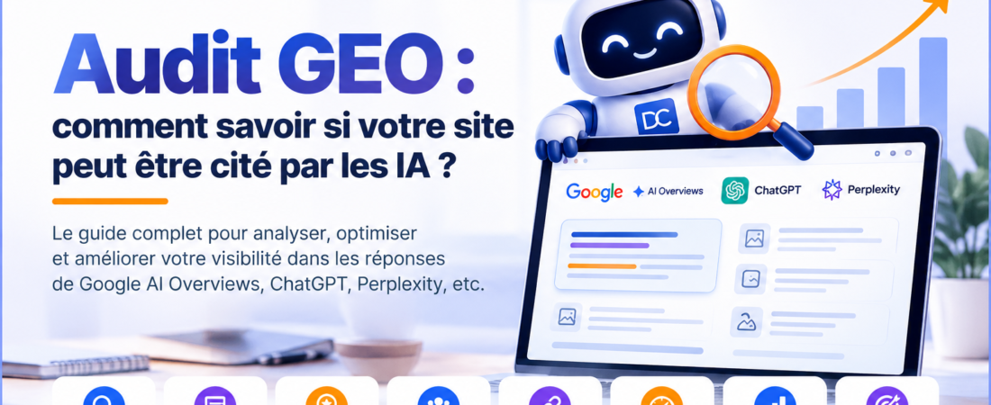 Audit GEO : comment savoir si votre site peut être cité par les IA ?