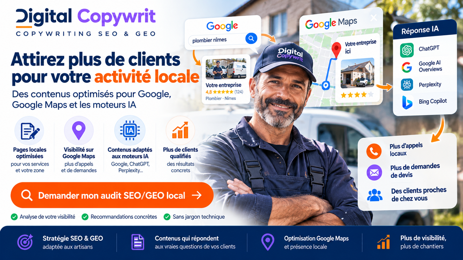 SEO local des artisans : les erreurs à éviter sur Google Maps