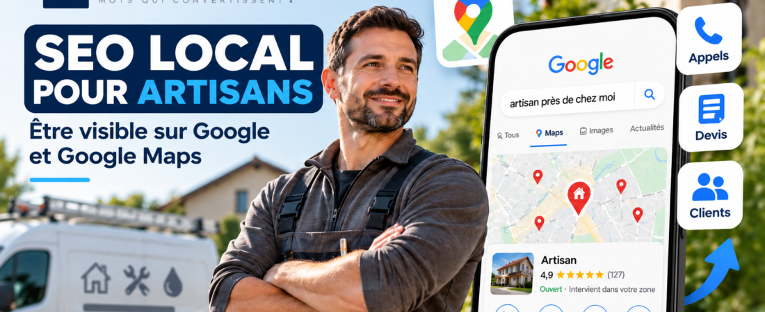 SEO local pour artisans : Google Maps et IA