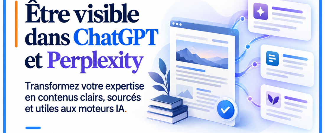 Être visible dans ChatGPT et Perplexity